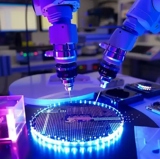 Solar cell wafer drying lamp