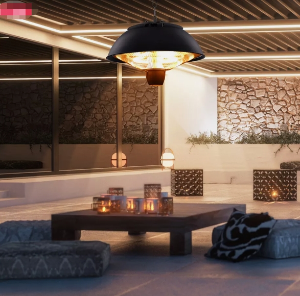 High ceiling infrared heater