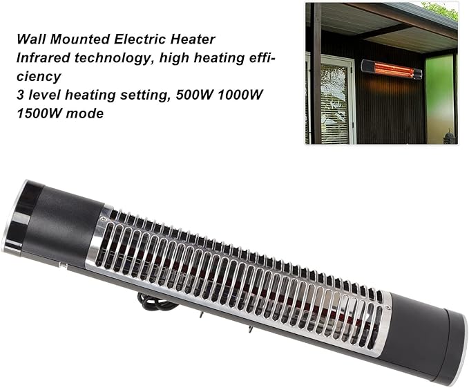 Waterproof infrared table heater