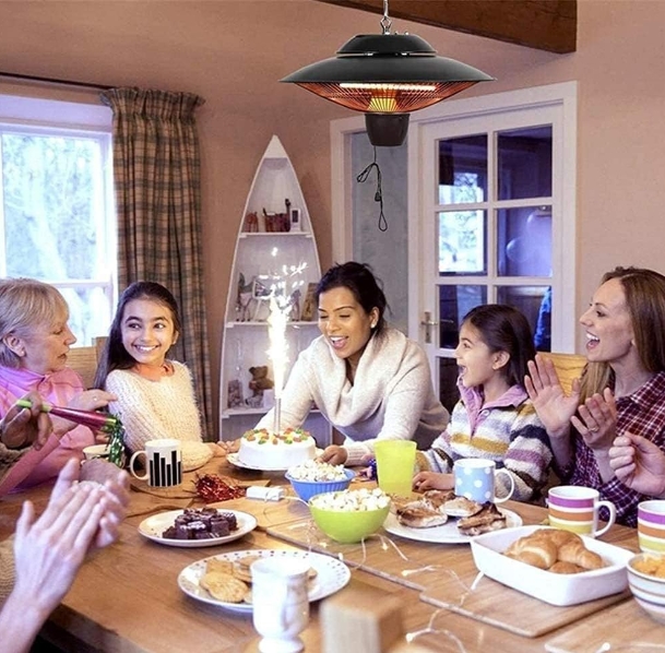 Waterproof heating table IP44