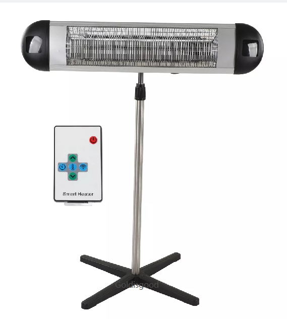 Recessed infrared ceiling heater