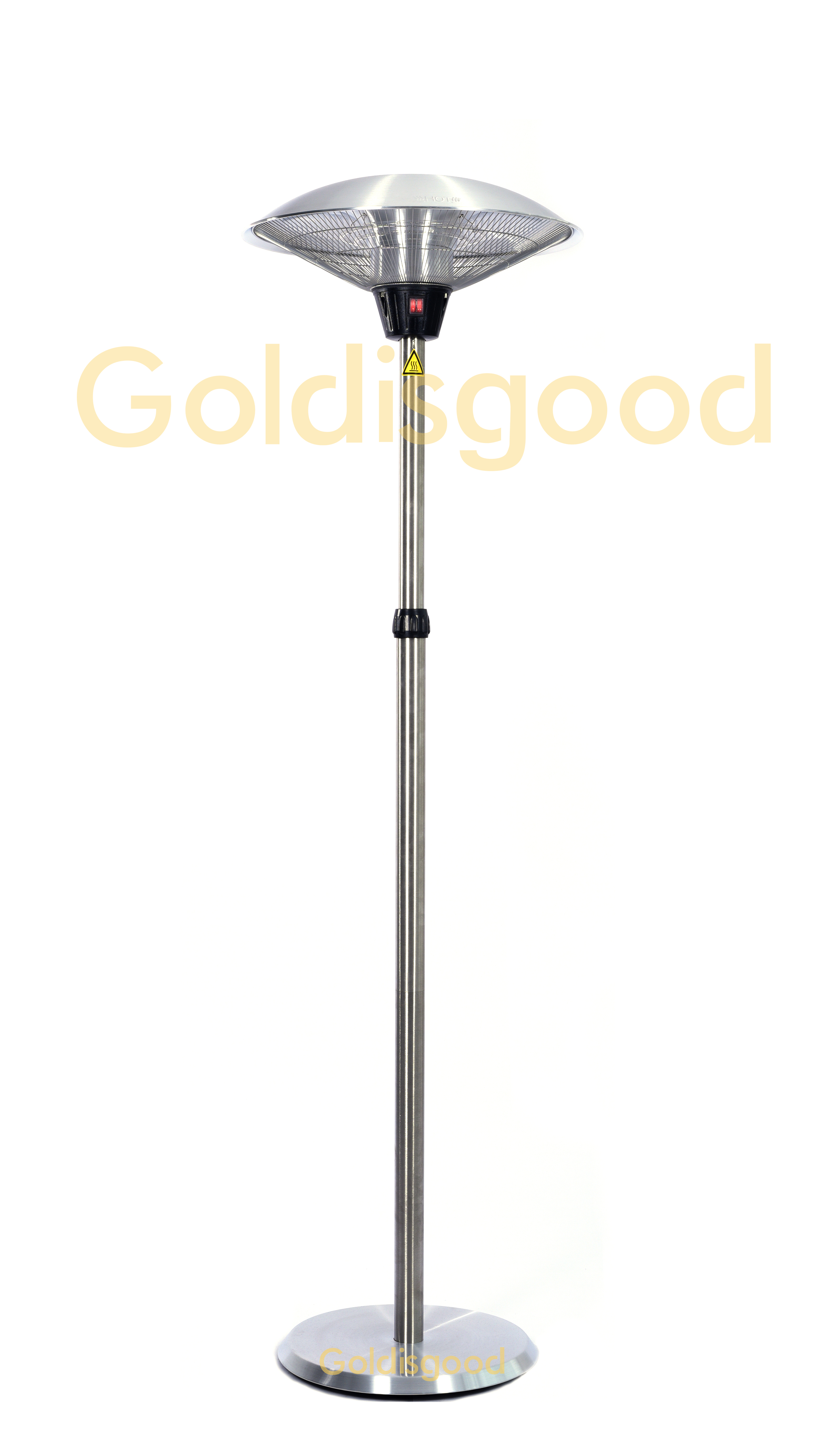 Waterproof table heater IP55